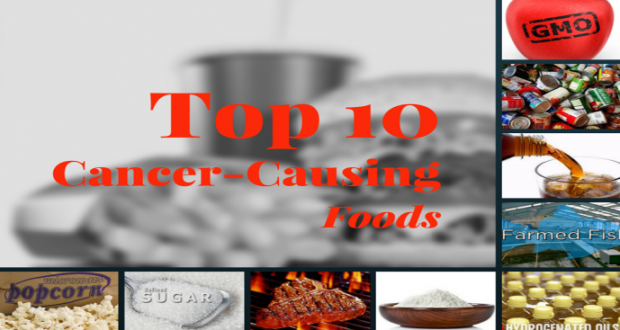 You'll find this article on the top 10 cancer causing foods on Ty's blog too.  No doubt it's in the video series somewhere as well!  :)