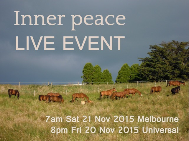 Inner peace event
